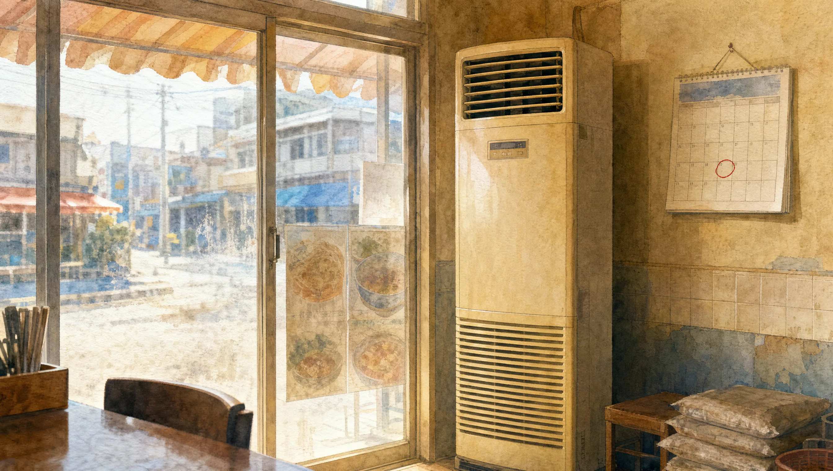 소상공인 고효율기기 지원사업 조기 마감 — 스탠드 에어컨 지원금, 2027년엔 오픈 첫날 잡으세요